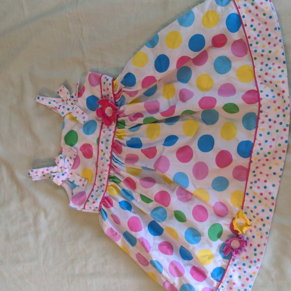 Blueberi Boulevard 2T Polka Dot Dress